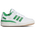 adidas Originals Forum Low - Boys' Grade School White/Green/Cloud White