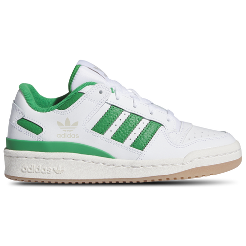 

adidas Originals Boys adidas Originals Forum Low - Boys' Grade School Basketball Shoes Green/White/Cloud White Size 3.5