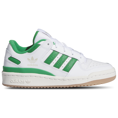 

adidas Originals Boys adidas Originals Forum Low - Boys' Grade School Basketball Shoes Green/White/Cloud White Size 03.5