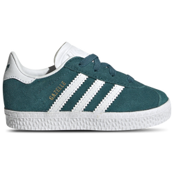 Girls' Toddler - adidas Originals Gazelle - Legacy Teal/White/Gold Metallic