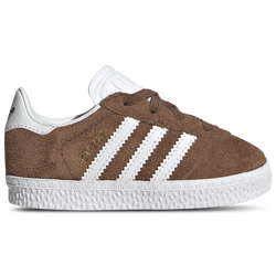 Boys' Toddler - adidas Originals Gazelle I - Brown/White/Gold