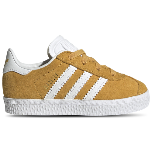 

adidas Originals Boys adidas Originals Gazelle I - Boys' Toddler Basketball Shoes Preloved Yellow/White/Gold Metallic Size 5.0