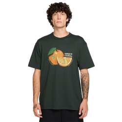 Men's - Nike NSW Premium Orange T-Shirt - Teal/Beige