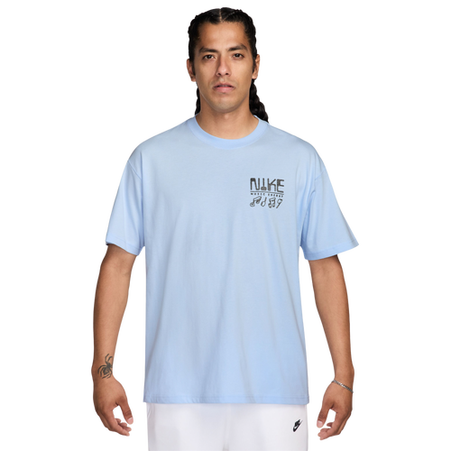 MENS - Nike NSW Swoosh Sounds T-Shirt - Multi/Blue