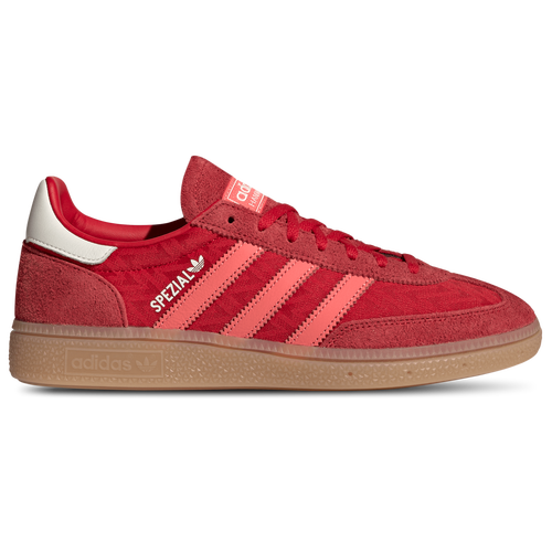 WOMENS - adidas Originals Handball Spezial - Better Scarlet/Semi Flash Red Off White