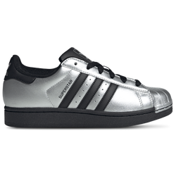 Women's - adidas Originals Superstar 2 - Silver Met/Core Black