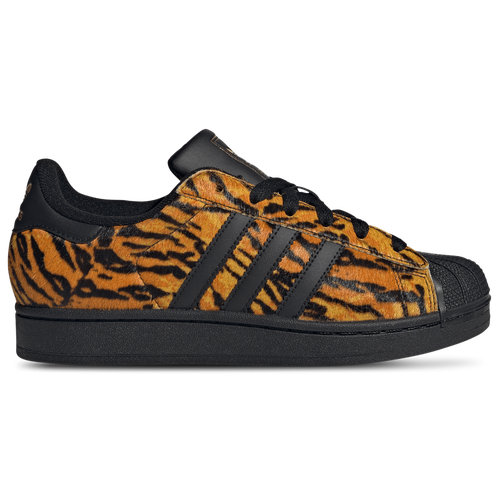 WOMENS - adidas Originals Superstar II - Yellow/Core Black Gold Met
