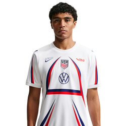 Men's - Nike USA Dri-FIT Short Sleeve Premier T-Shirt - White/Blue