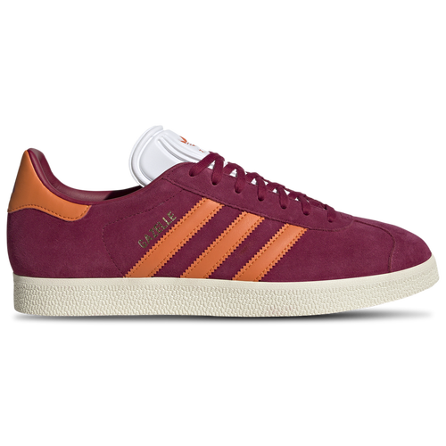 

adidas Originals Mens adidas Originals Gazelle x A-Club - Mens Shoes Legacy Burgundy/Unity Orange/Cream White Size 10.5