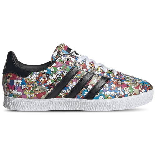 

Boys adidas Originals adidas Originals Gazelle x Disney Mickey - Boys' Grade School Shoe White/Black/Black Size 05.5