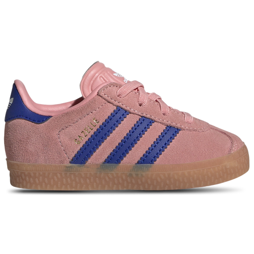 

adidas Originals Girls adidas Originals Gazelle - Girls' Toddler Shoes Blue/Pink Size 07.0