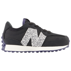 Girls' Toddler - New Balance 327 - Black/Cyber Lilac