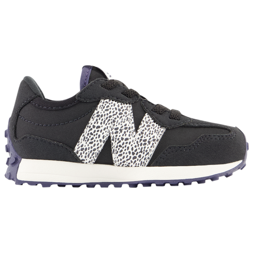 

Girls New Balance New Balance 327 - Girls' Toddler Shoe Black/Cyber Lilac Size 04.0