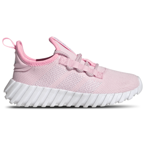 

adidas Girls adidas Kaptir Flow - Girls' Grade School Running Shoes Clear Pink/White/Pink Spark Size 4.0