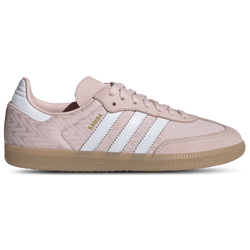 Women's - adidas Originals Samba OG - Sandy Pink/Footwear White/Gold Metallic
