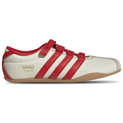 WOMENS - adidas Originals Tokyo MJ - Red/Cream White Gold Metallic