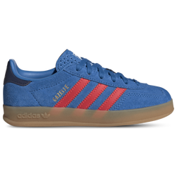 Boys' Preschool - adidas Originals Gazelle Indoor - Lucid Red/Gum/Lucid Ray Blue