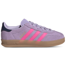 Girls' Preschool - adidas Originals Gazelle Indoor - Lucid Pink/Gum/Powder Plum