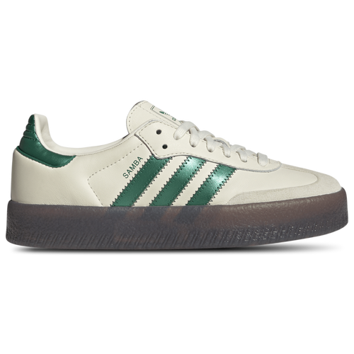 adidas Originals Sambae - adidas Cream White/Collegiate Green Bold