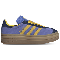 Women's - adidas Originals Gazelle Bold - Night Indigo/Eqt Yellow/Real Lilac