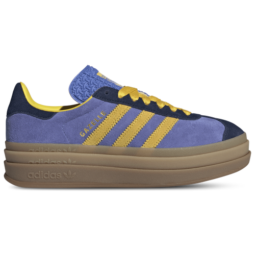 WOMENS - adidas Originals Gazelle Bold - Night Indigo/Eqt Yellow Real Lilac