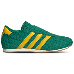Women's - adidas Taekwondo Slip - Off White/Bold Green/Eqt Yellow