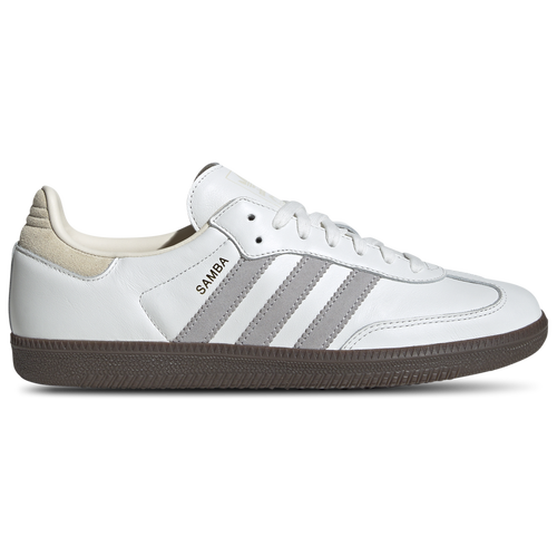 

adidas Originals Mens adidas Originals Samba - Mens Shoes Cream White/White/Grey Size 14.0