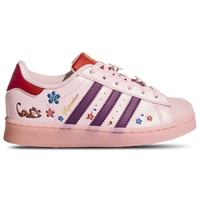 Girls' Preschool - adidas Originals Superstar Disney - Pink/Purple