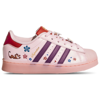 Girls' Toddler - adidas Originals Superstar El Disney - Purple/Pink