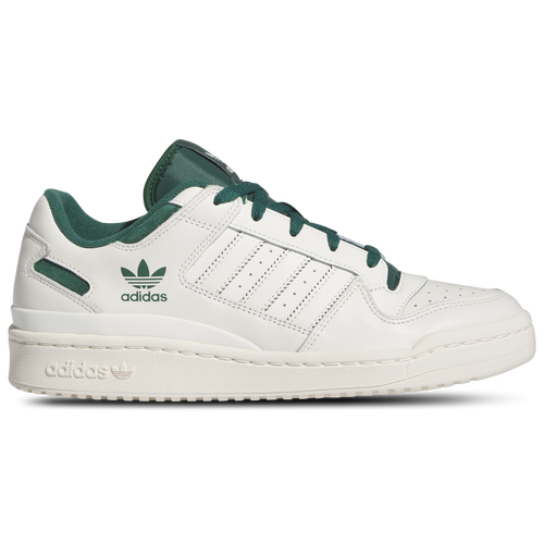 

adidas Originals Mens adidas Originals Forum Low CL - Mens Basketball Shoes Cream White/Collegiate Green/Cloud White Size 07.5