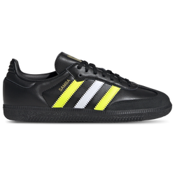 Boys' Grade School - adidas Originals Samba - Matte Gold/Black/Solar Yellow