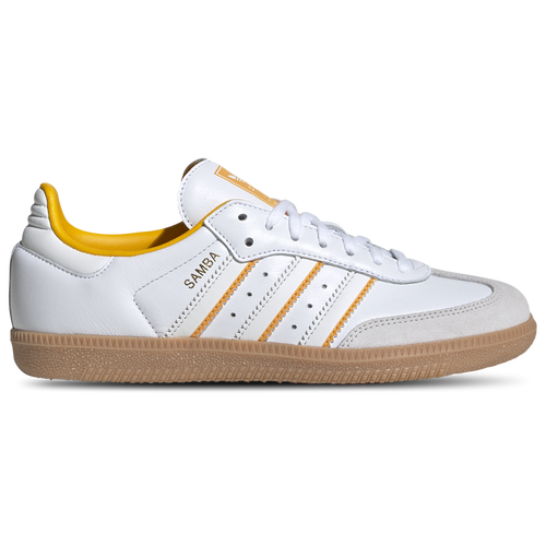 

adidas Originals Boys adidas Originals Samba - Boys' Grade School Shoes White/Crystal White/Crew Yellow Size 05.5