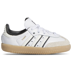 Boys' Toddler - adidas Originals Samba - White/Black/Off White