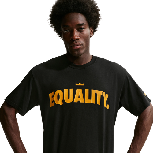 MENS - Nike LJ Loose HK T-Shirt - Gray/Black