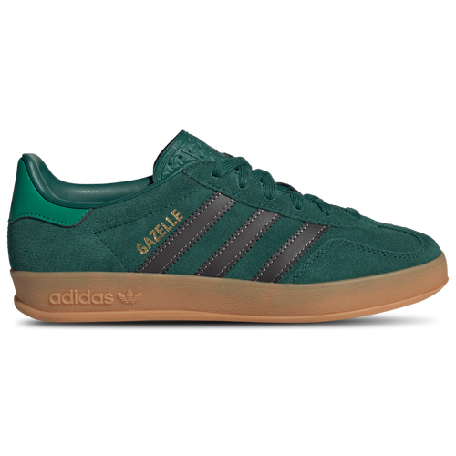MENS - adidas Originals Gazelle Indoor - Collegiate Green/Aurora Coffee Court