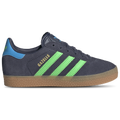 adidas Originals Gazelle - adidas Shadow Navy/Screaming Green Lucid Aquamarine