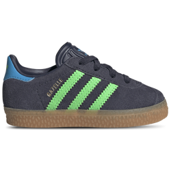 Boys' Toddler - adidas Originals Gazelle - Screaming Green/Shadow Navy/Lucid Aquamarine