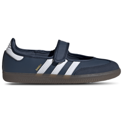 Women's - adidas Originals Samba Jane - Crew Navy/Metallic Gold/Footwear White