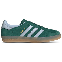 Women's - adidas Originals Gazelle Indoor - Collegiate Green/Crystal Sky/Gum