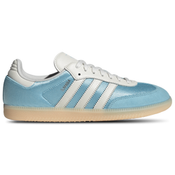 Men's - adidas Originals Samba - Chalk White/Sand Strata/Icey Blue