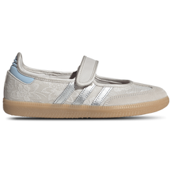 Women's - adidas Originals Samba OG - Chalk Pearl/Silver Met/Chalk White