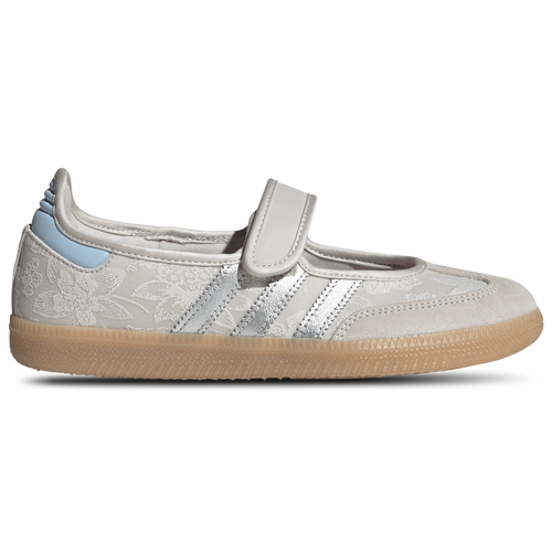 WOMENS - adidas Originals Samba OG - Chalk Pearl/Silver Met White