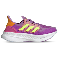 Girls' Grade School - adidas Ultraboost 5 Light Boost - Preloved Purple/Lucid Lemon/Purple Burst