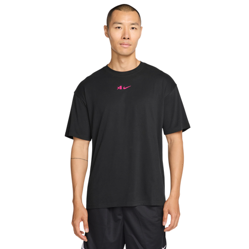 WOMENS - Nike Dri-FIT A'Ja Wilson Airbrush T-Shirt - Black/Pink