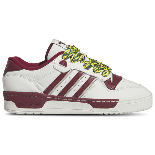 

adidas Originals Mens adidas Originals Rivalry Low - Mens Shoes Yellow/White/Maroon Size 12.0