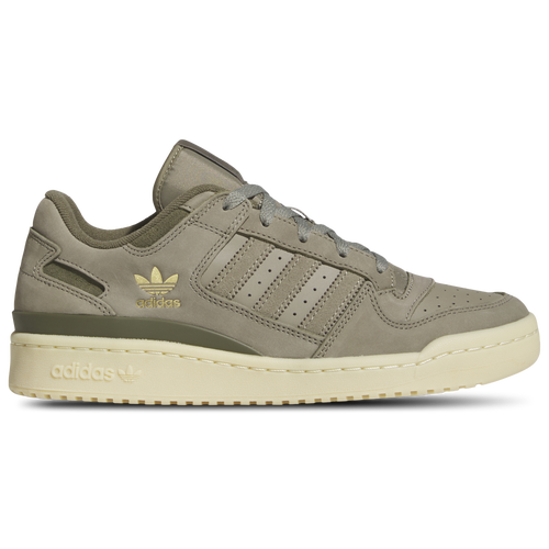 

adidas Originals Mens adidas Originals Forum Low CL - Mens Basketball Shoes Clay/Clay/Olive Strata Size 8.0