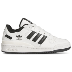 Boys' Grade School - adidas Originals Forum Low - White/Black/White