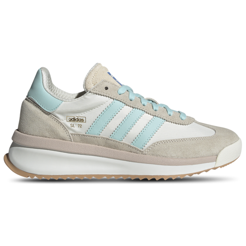 

adidas Originals Womens adidas Originals SL 72 RTN - Womens Running Shoes Off White/Semi Flash Aqua/Wonder White Size 8.5