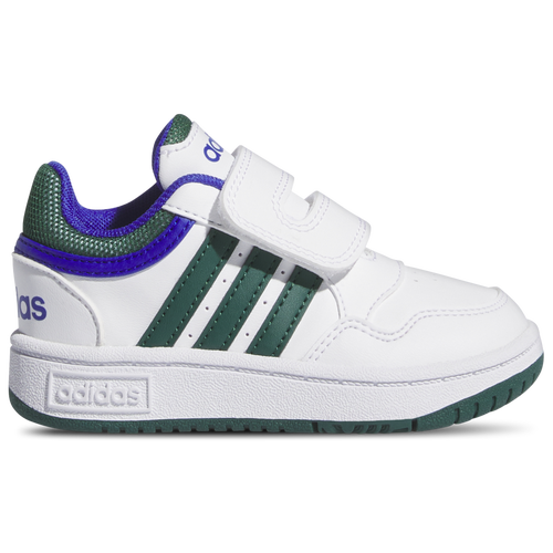 BOYS - adidas Hoops 3.0 - Collegiate Green/White Lucid Blue