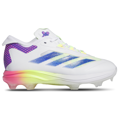 BOYS - adidas adiZero Impact Warp Speed TPU - White/Lucid Blue Pink